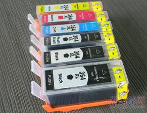 惠普HP364XL BK、PBK、C、M、Y帶芯片墨盒 特點、用途與使用指南